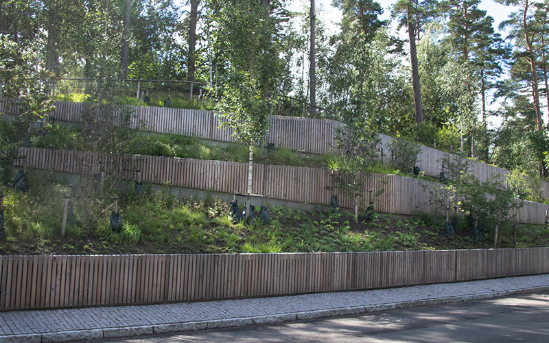 Skytteliden Hässleholm Ortopediskt center Skärpa Studio Landskapsarkitektur
